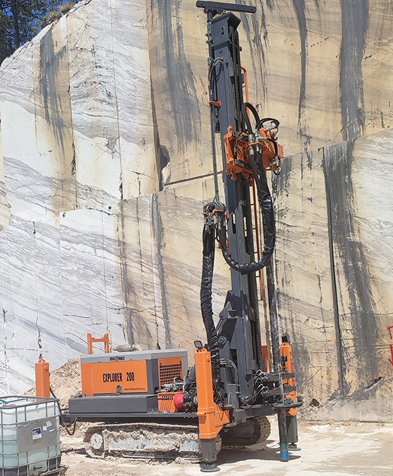 διατρητική πλατφόρμα Down the hole coring drilling machine rig A3