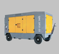 Diesel portable air compressors QMC